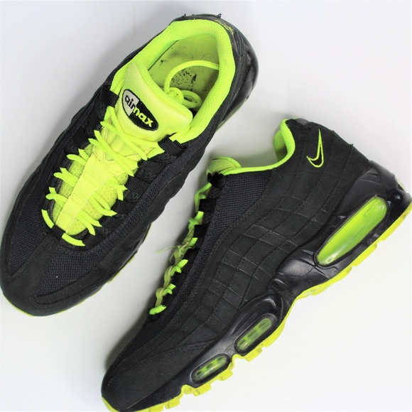 Nike Shoes | Authentic Nike Air Max 95 Black Volt 69048090 Me | Poshmark